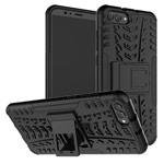 Чехол Yotrix Shockproof case для Huawei Honor V10 (черный, пластиковый)