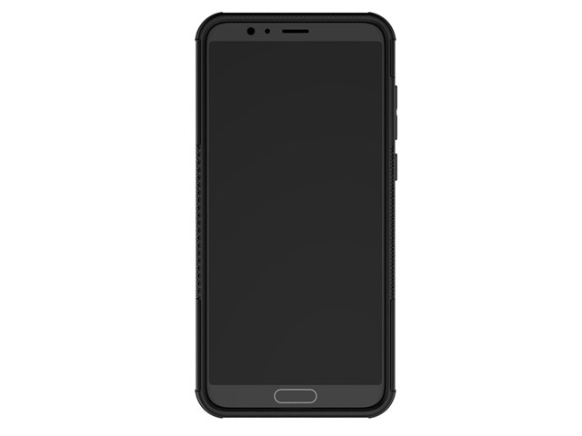 Чехол Yotrix Shockproof case для Huawei Honor V10 (черный, пластиковый)