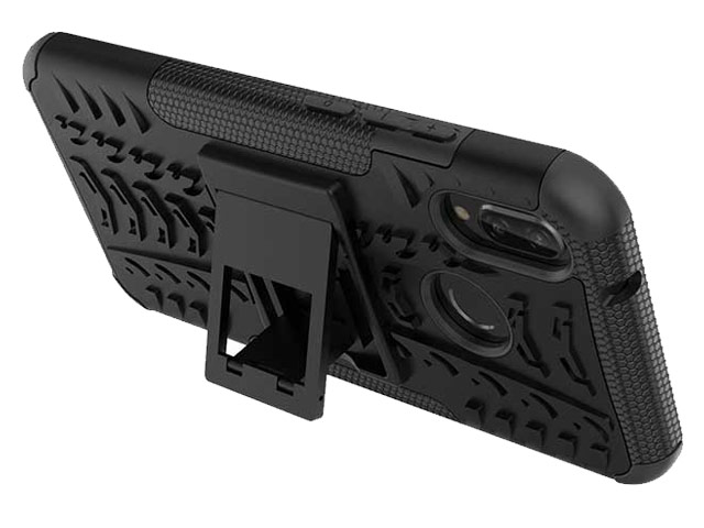 Чехол Yotrix Shockproof case для Huawei P20 lite (синий, пластиковый)