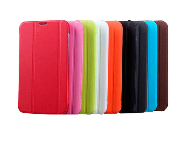 Чехол Yotrix FlipCase для Samsung Galaxy Tab 3 7.0 P3200 (красный, кожанный)