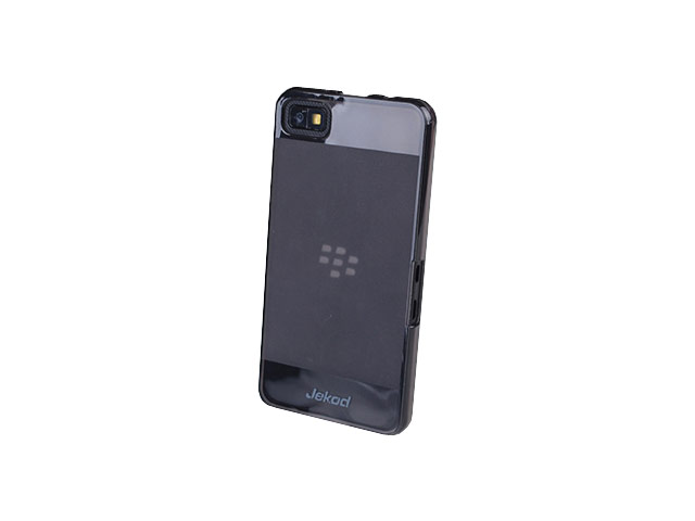 Чехол Jekod Soft case для BlackBerry Z10 (черный, гелевый)