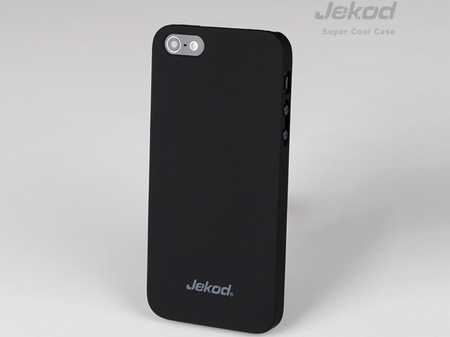 Чехол Jekod Hard case для Apple iPhone 5 (черный, пластиковый)