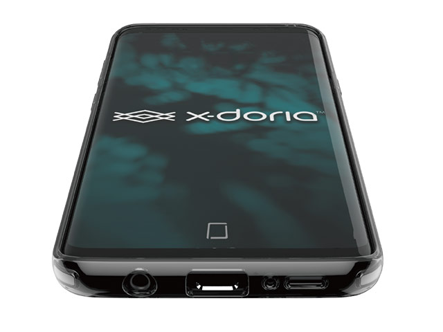Чехол X-doria ClearVue для Samsung Galaxy S9 (серый, пластиковый)