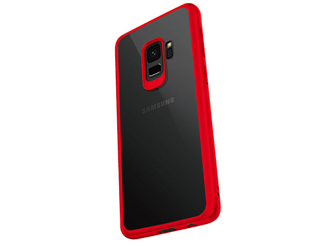 Чехол X-doria Fense case для Samsung Galaxy S9 (красный, пластиковый)
