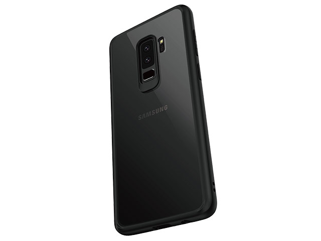 Чехол X-doria Fense case для Samsung Galaxy S9 plus (черный, пластиковый)