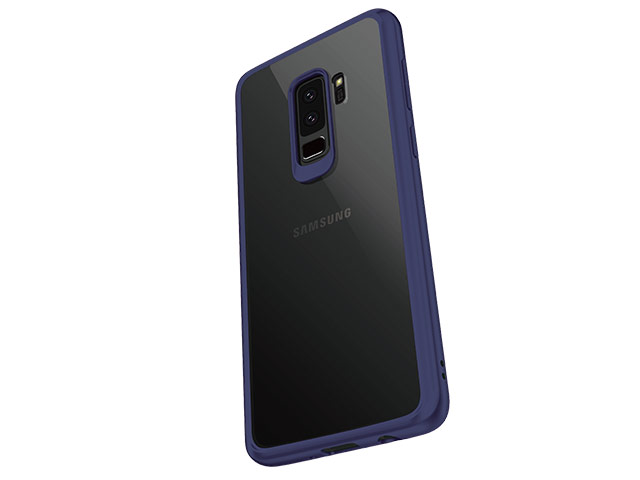 Чехол X-doria Fense case для Samsung Galaxy S9 plus (синий, пластиковый)