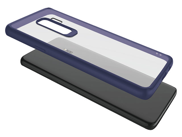 Чехол X-doria Fense case для Samsung Galaxy S9 plus (синий, пластиковый)