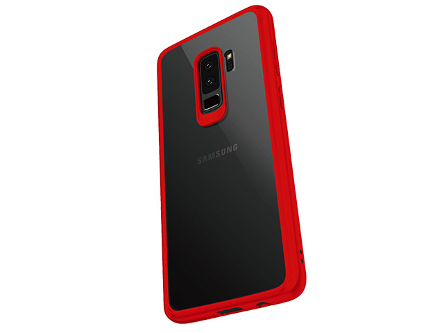 Чехол X-doria Fense case для Samsung Galaxy S9 plus (красный, пластиковый)