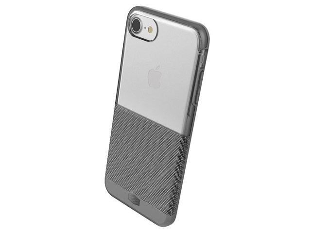 Чехол X-doria Dash case для Apple iPhone 8 (серый, кожаный)