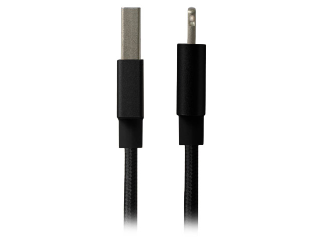 USB-кабель X-Doria Defense Cable (Lightning, черный, 2 м, MFi)