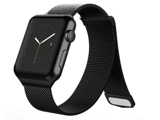 Ремешок для часов X-Doria Hybrid Mesh Band для Apple Watch (42 мм, черный, стальной)