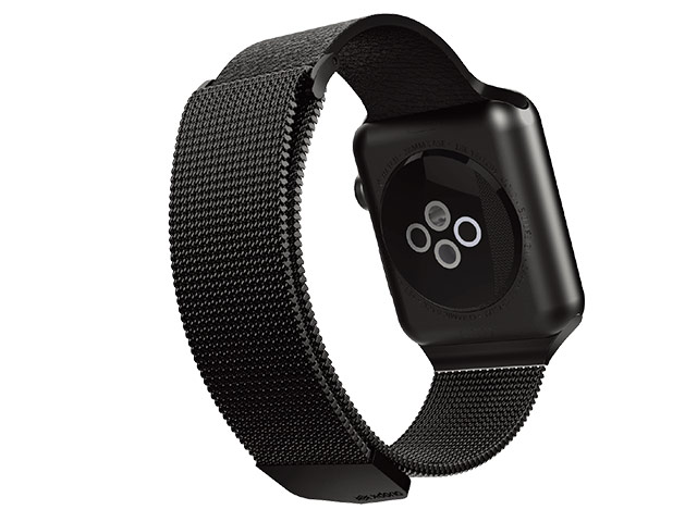 Ремешок для часов X-Doria Hybrid Mesh Band для Apple Watch (42 мм, черный, стальной)