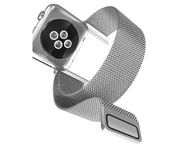 Ремешок для часов X-Doria Mesh Band для Apple Watch (38 мм, серебристый, стальной)