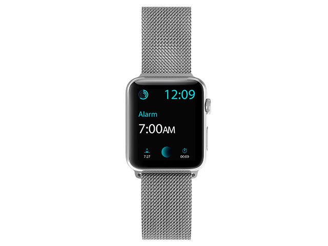 Ремешок для часов X-Doria Mesh Band для Apple Watch (38 мм, серебристый, стальной)
