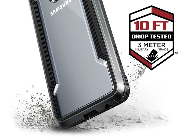 Чехол X-doria Defense Shield для Samsung Galaxy S9 (черный, маталлический)