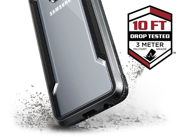 Чехол X-doria Defense Shield для Samsung Galaxy S9 plus (черный, маталлический)
