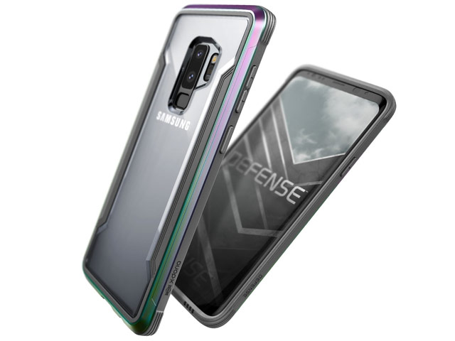 Чехол X-doria Defense Shield для Samsung Galaxy S9 plus (хамелеон, маталлический)