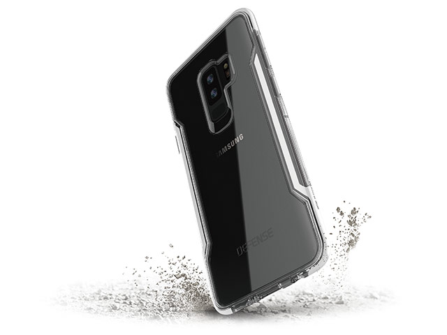 Чехол X-doria Defense Clear для Samsung Galaxy S9 plus (белый, пластиковый)