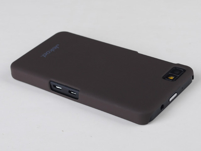 Чехол Jekod Hard case для BlackBerry Z10 (коричневый, пластиковый)