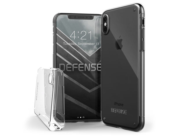 Чехол X-doria Defense 360 для Apple iPhone X (прозрачный, пластиковый)