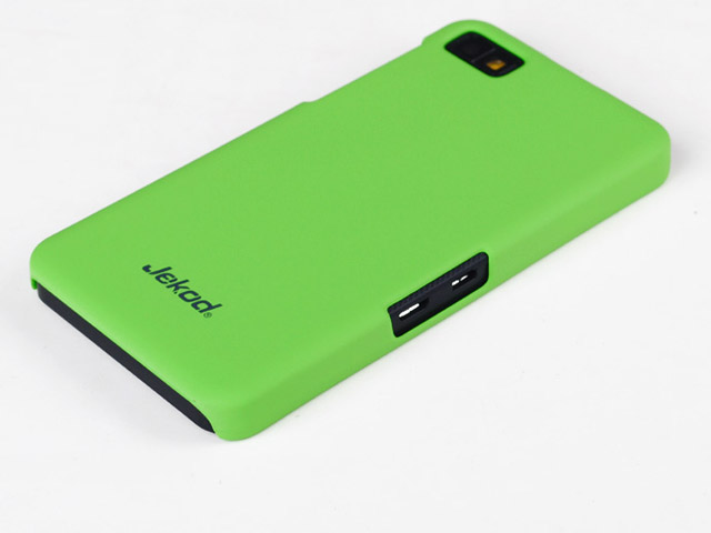 Чехол Jekod Hard case для BlackBerry Z10 (зеленый, пластиковый)