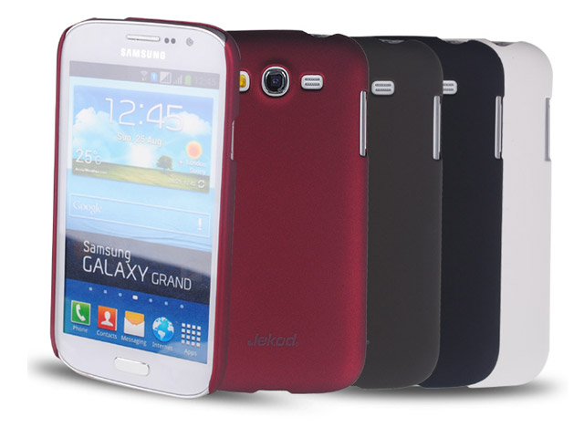 Чехол Jekod Hard case для Samsung Galaxy Grand Duos i9082 (черный, пластиковый)