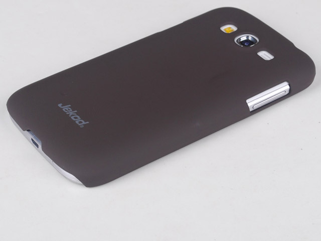 Чехол Jekod Hard case для Samsung Galaxy Grand Duos i9082 (коричневый, пластиковый)