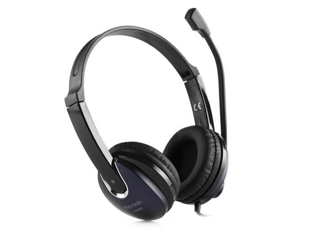 Наушники Microlab Multimedia Headset K290 (черные, пульт/микрофон, гарнитура)