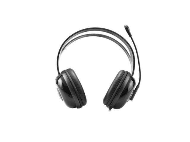 Наушники Microlab Multimedia Headset K280 (черные, пульт/микрофон, гарнитура)