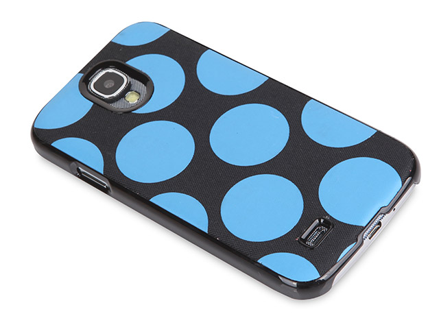 Чехол X-doria Dash Icon Case для Samsung Galaxy S4 i9500 (Blue Dot, матерчатый)