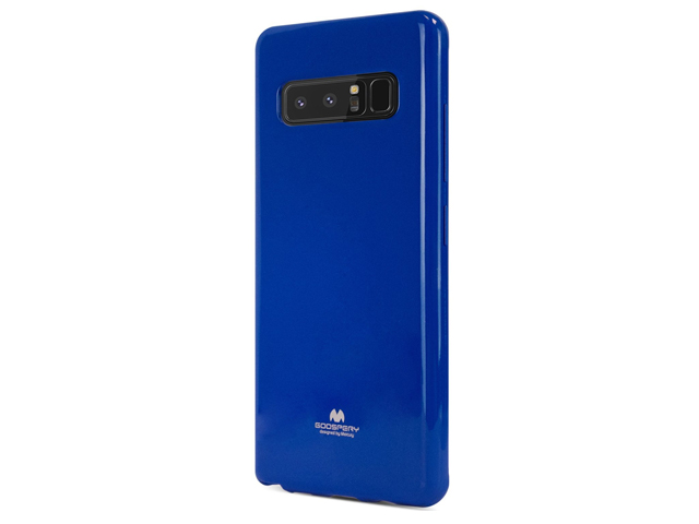 Чехол Mercury Goospery Jelly Case для Samsung Galaxy Note 8 (синий, гелевый)