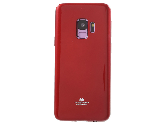 Чехол Mercury Goospery Jelly Case для Samsung Galaxy S9 (красный, гелевый)