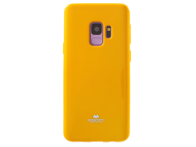 Чехол Mercury Goospery Jelly Case для Samsung Galaxy S9 (желтый, гелевый)