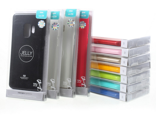 Чехол Mercury Goospery Jelly Case для Samsung Galaxy S9 (малиновый, гелевый)
