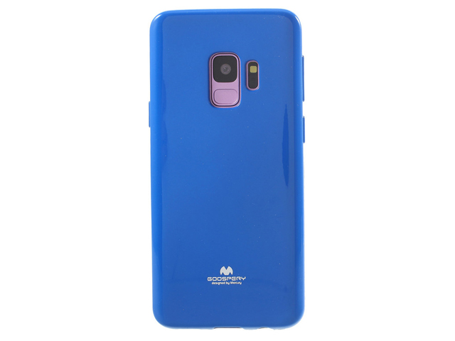 Чехол Mercury Goospery Jelly Case для Samsung Galaxy S9 (синий, гелевый)