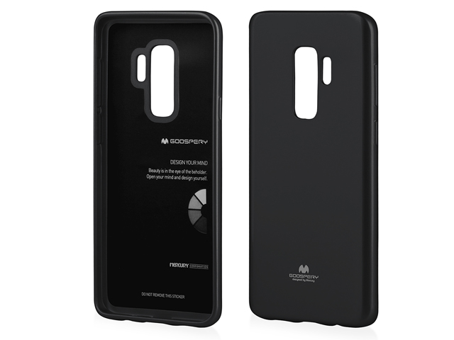 Чехол Mercury Goospery Jelly Case для Samsung Galaxy S9 plus (черный, гелевый)