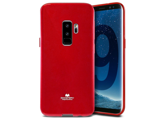 Чехол Mercury Goospery Jelly Case для Samsung Galaxy S9 plus (красный, гелевый)