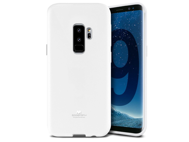 Чехол Mercury Goospery Jelly Case для Samsung Galaxy S9 plus (белый, гелевый)