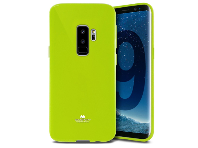 Чехол Mercury Goospery Jelly Case для Samsung Galaxy S9 plus (зеленый, гелевый)