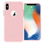 Чехол Mercury Goospery Jelly Case Hole для Apple iPhone X (розовый, гелевый)