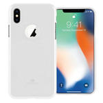 Чехол Mercury Goospery Jelly Case Hole для Apple iPhone X (белый, гелевый)