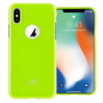 Чехол Mercury Goospery Jelly Case Hole для Apple iPhone X (зеленый, гелевый)