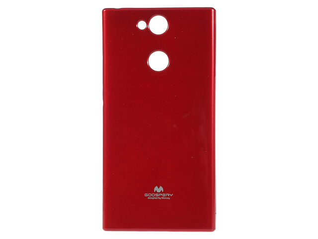 Чехол Mercury Goospery Jelly Case для Sony Xperia XA2 (красный, гелевый)
