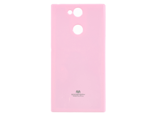 Чехол Mercury Goospery Jelly Case для Sony Xperia XA2 (розовый, гелевый)