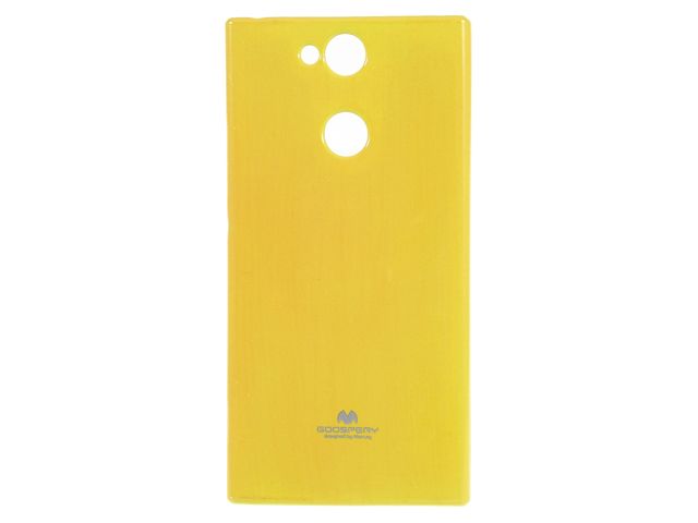 Чехол Mercury Goospery Jelly Case для Sony Xperia XA2 (желтый, гелевый)