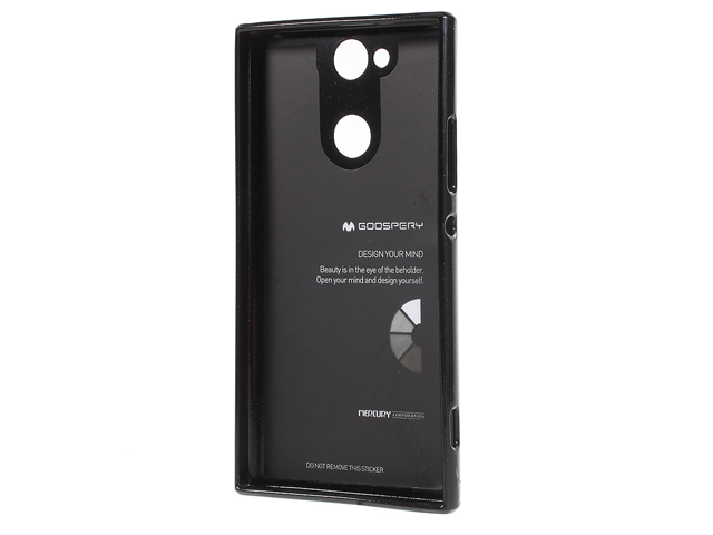 Чехол Mercury Goospery Jelly Case для Sony Xperia XA2 (малиновый, гелевый)