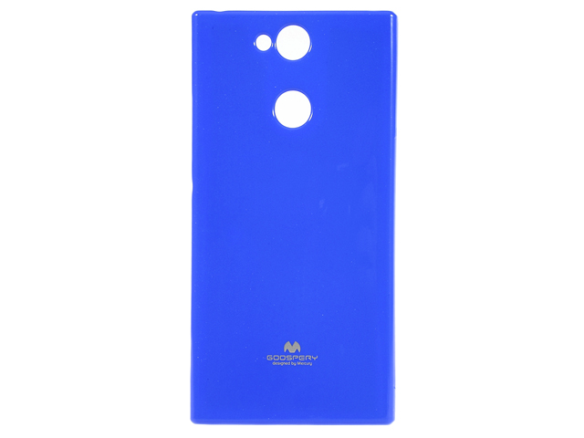 Чехол Mercury Goospery Jelly Case для Sony Xperia XA2 (синий, гелевый)