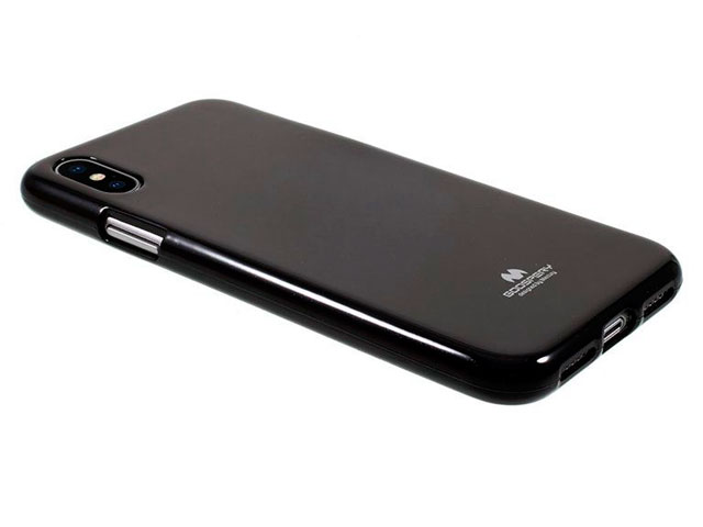 Чехол Mercury Goospery Jelly Case для Apple iPhone X (черный, гелевый)