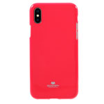 Чехол Mercury Goospery Jelly Case для Apple iPhone X (малиновый, гелевый)