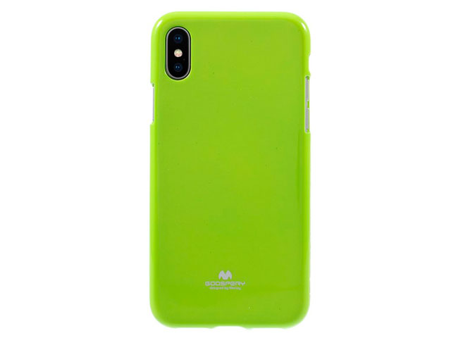 Чехол Mercury Goospery Jelly Case для Apple iPhone X (зеленый, гелевый)